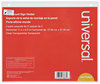 A Picture of product UNV-76883 Universal® Wall Mount Sign Holder 11 x 8.5, Horizontal, Clear, 2/Pack