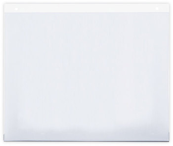 Universal® Wall Mount Sign Holder 11 x 8.5, Horizontal, Clear, 2/Pack