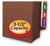 A Picture of product SMD-74780 Smead™ Heavy-Duty Redrope End Tab TUFF® Pockets 3.5" Expansion, Legal Size, 10/Box