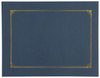 A Picture of product UNV-76897 Universal® Certificate/Document Cover 8.5 x 11; 8 10; A4, Navy, 6/Pack
