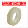 A Picture of product UNV-81236VP Universal® Invisible Tape 1" Core, 0.5" x 36 yds, Clear, 12/Pack