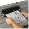 A Picture of product UNV-84600 Universal® Deluxe Desktop Laminator Two Rollers, 9" Max Document Width, 5 mil Thickness
