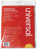 A Picture of product UNV-84620 Universal® Laminating Pouches 3 mil, 9" x 11.5", Gloss Clear, 25/Pack