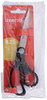 A Picture of product UNV-92010 Universal® Stainless Steel Office Scissors 8.5" Long, 3.75" Cut Length, Black Offset Handle