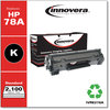 A Picture of product IVR-E278A Innovera® E278A Toner Cartridge Remanufactured Black Replacement for 78A (CE278A), 2,100 Page-Yield