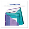 A Picture of product AVE-11982 Avery® Big Tab™ Insertable Two-Pocket Plastic Dividers 5-Tab, 11.13 x 9.25, Assorted, 1 Set