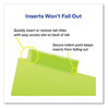A Picture of product AVE-11983 Avery® Big Tab™ Insertable Two-Pocket Plastic Dividers 8-Tab, 11.13 x 9.25, Assorted, 1 Set