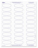 A Picture of product AVE-14434 Avery® Big Tab™ Printable White Label Dividers 5-Tab, 11 x 8.5, 20 Sets