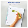 A Picture of product AVE-24130 Avery® HI-LITER® Desk-Style Highlighters Fluorescent Yellow Ink, Chisel Tip, Yellow/Black Barrel, 200/Box