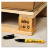A Picture of product AVE-29842 Avery® MARKS A LOT® UltraDuty™ Permanent Markers Medium Chisel Tip, Black, 12/Box