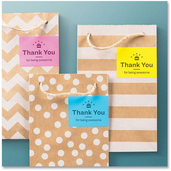 Avery® Printable Color Labels with Sure Feed and Easy Peel, 2 x 2.63, Assorted Colors, 15/Sheet, 10 Sheets/Pack
