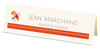 A Picture of product AVE-5915 Avery® Tent Cards Large Embossed Card, Ivory, 3.5 x 11, 1 Card/Sheet, 50 Sheets/Pack