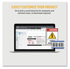 A Picture of product AVE-60529 Avery® PermaTrack® Destructible Asset Tag Labels Laser Printers, 0.75 x 1.5, White, 40/Sheet, 8 Sheets/Pack