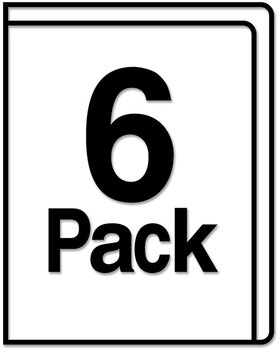 Avery® Corner Lock® Document Sleeves Letter Size, Assorted Colors, 6/Pack