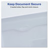 A Picture of product AVE-72278 Avery® Translucent Document Wallets Letter Size, Clear, 12/Box