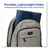 A Picture of product AVE-73545 Avery® Slide & View Expanding File and 6 Sections, Hook/Loop Closure, Letter Size, Navy Blue