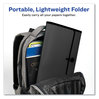 A Picture of product AVE-73550 Avery® Expanding File Folder Organizer 7 Sections, Hook/Loop Closure, Letter Size, Black