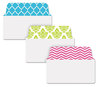 A Picture of product AVE-74774 Avery® Ultra Tabs® Repositionable Fashion Patterns: 2" x 1.5", 1/5-Cut, Assorted Colors, 24/Pack