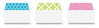 A Picture of product AVE-74774 Avery® Ultra Tabs® Repositionable Fashion Patterns: 2" x 1.5", 1/5-Cut, Assorted Colors, 24/Pack