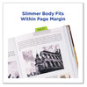 A Picture of product AVE-74865 Avery® Ultra Tabs® Repositionable Margin Tabs: 2.5" x 1", 1/5-Cut, Assorted Neon Colors, 48/Pack