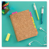 A Picture of product AVE-74865 Avery® Ultra Tabs® Repositionable Margin Tabs: 2.5" x 1", 1/5-Cut, Assorted Neon Colors, 48/Pack