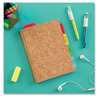 A Picture of product AVE-74866 Avery® Ultra Tabs® Repositionable Margin Tabs: 2.5" x 1", 1/5-Cut, Assorted Colors, 48/Pack