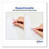 A Picture of product AVE-74867 Avery® Ultra Tabs® Repositionable Margin Tabs: 2.5" x 1", 1/5-Cut, Assorted Pastel Colors, 48/Pack