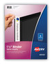 A Picture of product AVE-89105 Avery® Binder Spine Inserts 1.5" Width, 5 Inserts/Sheet, Sheets/Pack