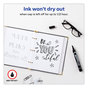 A Picture of product AVE-98206 Avery® MARKS A LOT® Large Desk-Style Permanent Marker Value Pack, Broad Chisel Tip, Black, 36/Pack (98206)