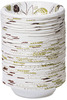 A Picture of product DXE-SXB12WS Dixie® Ultra® Pathways® Heavyweight Paper Bowls, WiseSize, 12oz, Green/Burgundy, 500/Carton
