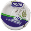 A Picture of product DXE-UX9WS Dixie® Pathways® Mediumweight Paper Plates, 8 1/2, Green/Burgundy, WiseSize, 125/Pack, 4 Packs/Carton