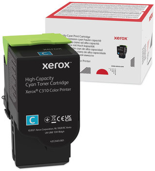 Xerox® 006R04364, 006R04365, 006R04366, 006R04367 High-Yield Toner 5,500 Page-Yield, Cyan