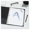 A Picture of product AVE-11517 Avery® Customizable Print-On™ Dividers 3-Hole Punched, 5-Tab, 11 x 8.5, White, 25 Sets