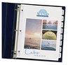 A Picture of product AVE-11552 Avery® Customizable Print-On™ Dividers 3-Hole Punched, 8-Tab, 11 x 8.5, White, 5 Sets