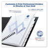 A Picture of product AVE-11553 Avery® Customizable Print-On™ Dividers Unpunched, 8-Tab, 11 x 8.5, White, 5 Sets