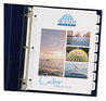 A Picture of product AVE-11554 Avery® Customizable Print-On™ Dividers 3-Hole Punched, 8-Tab, 11 x 8.5, White, 25 Sets