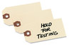 A Picture of product AVE-12301 Avery® Shipping Tags Unstrung 11.5 pt Stock, 2.75 x 1.38, Manila, 1,000/Box
