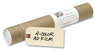 A Picture of product AVE-12301 Avery® Shipping Tags Unstrung 11.5 pt Stock, 2.75 x 1.38, Manila, 1,000/Box