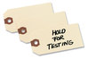 A Picture of product AVE-12308 Avery® Shipping Tags Unstrung 11.5 pt Stock, 6.25 x 3.13, Manila, 1,000/Box