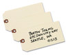 A Picture of product AVE-12308 Avery® Shipping Tags Unstrung 11.5 pt Stock, 6.25 x 3.13, Manila, 1,000/Box