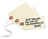 A Picture of product AVE-12605 Avery® Shipping Tags Double Wired 11.5 pt Stock, 4.75 x 2.38, Manila, 1,000/Box