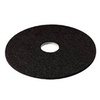 A Picture of product 970-593 3M™ Black Stripper Floor Pads 7200 Low-Speed Pad 20" Diameter, 5/Carton
