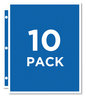 A Picture of product AVE-13401 Avery® Photo Storage Pages for Six 4 x 6 Mixed Format Photos, 3-Hole Punched, 10/Pack