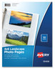 A Picture of product AVE-13406 Avery® Photo Storage Pages for Four 4 x 6 Horizontal Photos, 3-Hole Punched, 10/Pack