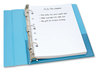A Picture of product AVE-14230 Avery® Mini Size Binder Filler Paper 7-Hole Side Punched, 5.5 x 8.5, College Rule, 100/Pack