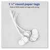A Picture of product AVE-14313 Avery® Metal Rim Tags Heavyweight Stock 1.25" dia, White, 500/Box