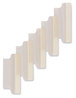 A Picture of product AVE-16230 Avery® Insertable Index Tabs with Printable Inserts 1/5-Cut, Clear, 1.5" Wide, 25/Pack