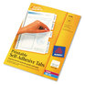 A Picture of product AVE-16280 Avery® Printable Plastic Tabs with Repositionable Adhesive 1/5-Cut, White, 1.25" Wide, 96/Pack