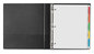 A Picture of product AVE-16740 Avery® Clear Easy View Plastic Dividers with Multicolored Tabs & Sheet Protector and 5-Tab, 11 x 8.5, 1 Set