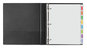 A Picture of product AVE-16741 Avery® Clear Easy View Plastic Dividers with Multicolored Tabs & Sheet Protector and 8-Tab, 11 x 8.5, 1 Set